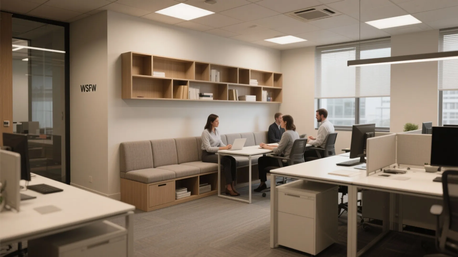 3. Multi-use furniture and built-in storage