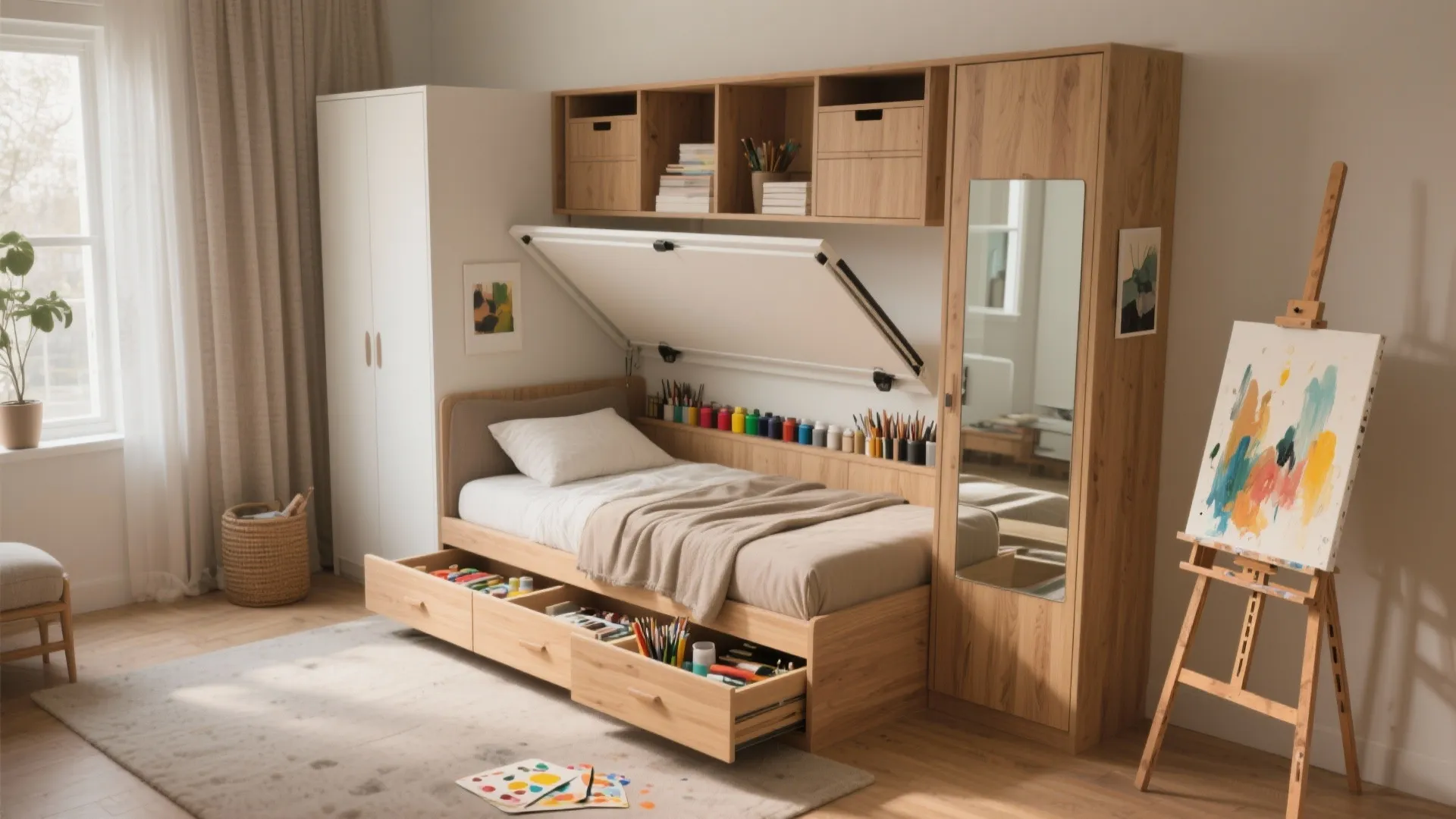 3. Multi-Use Furniture