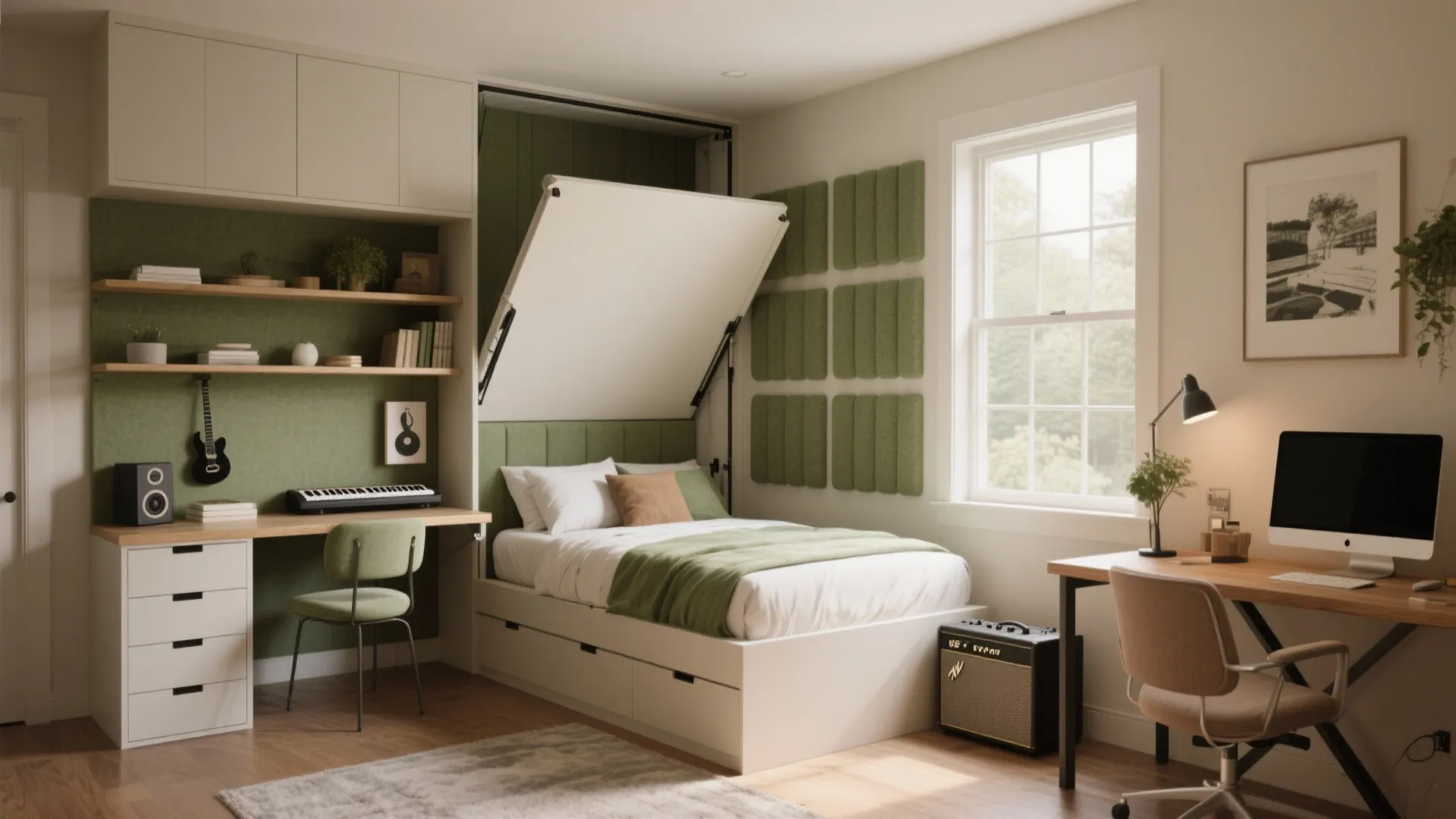 5. Multi-use guest room / home office