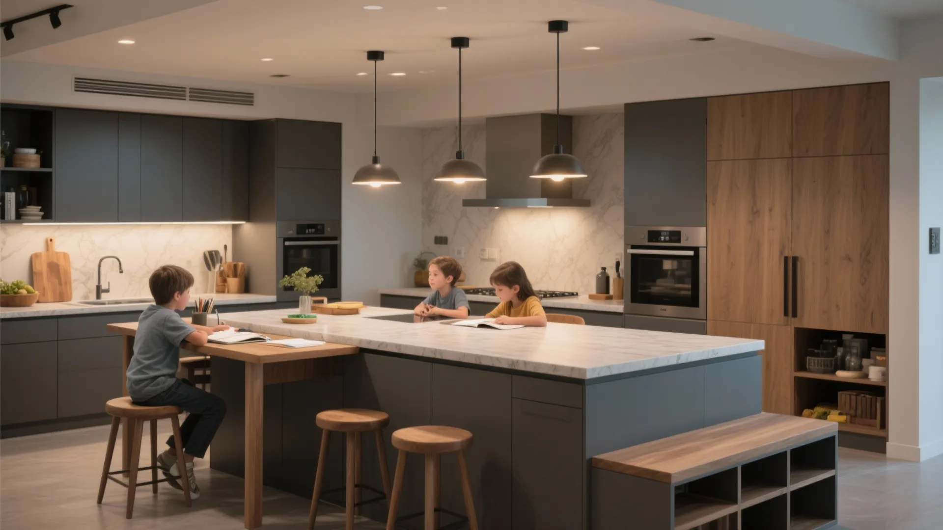 3. Multi-use islands that actually fit everyday life