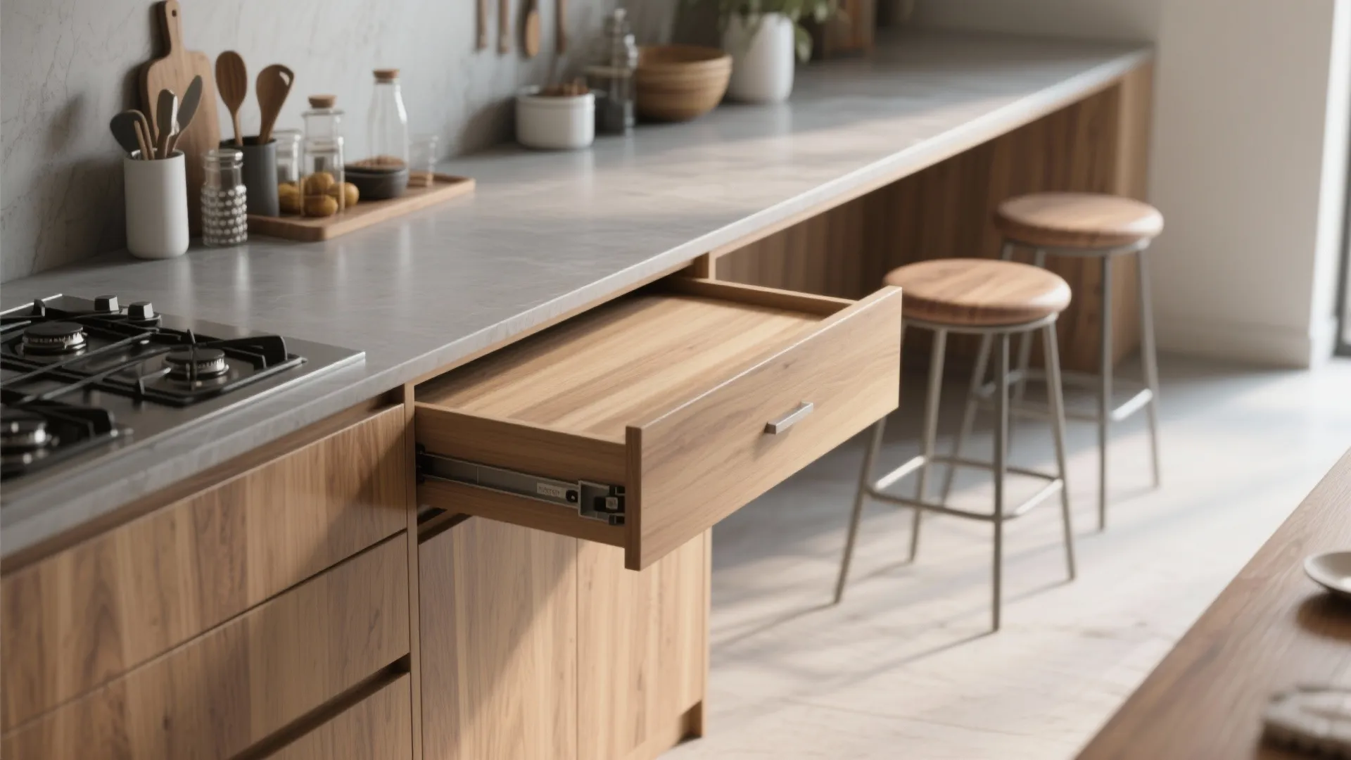 3. Multi-use kitchen island