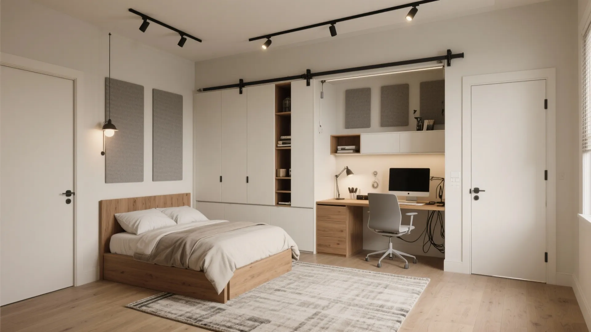 Multi-use third bedroom that flexes with your day