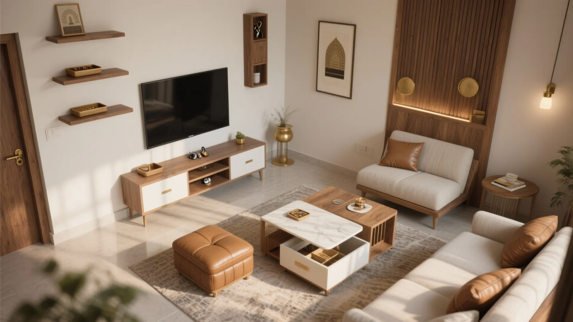 Multi-use furniture that earns its footprint