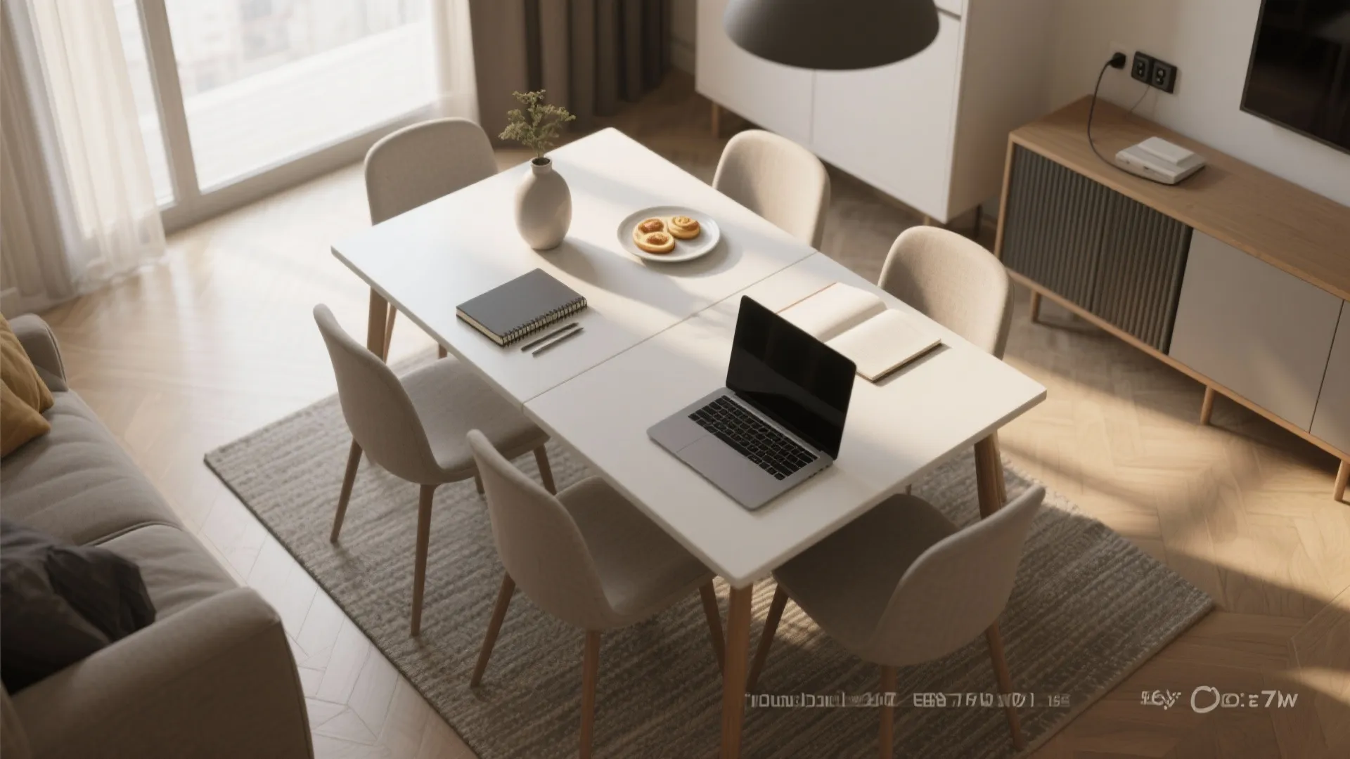 5. Use it as a multipurpose surface in small homes