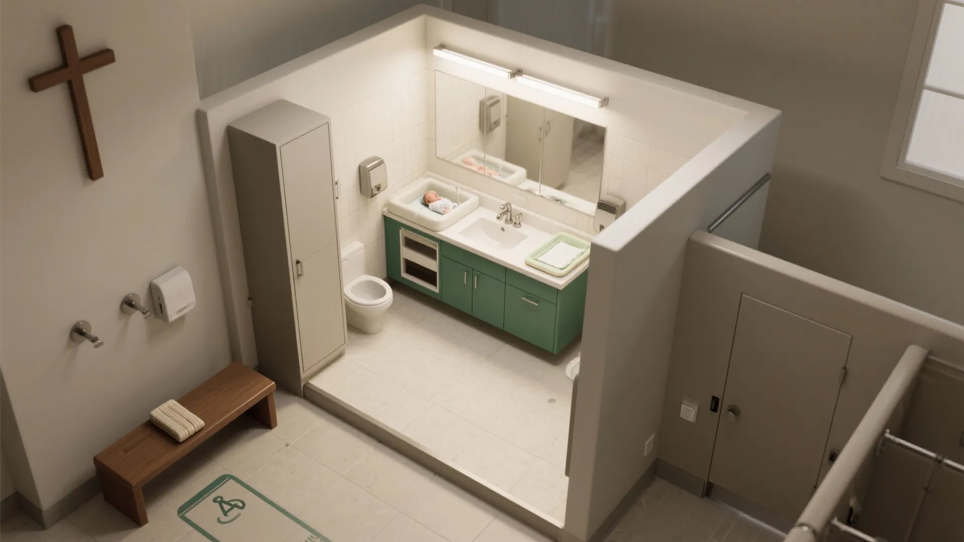 5. Multi-Use Vanity and 3D Visualization