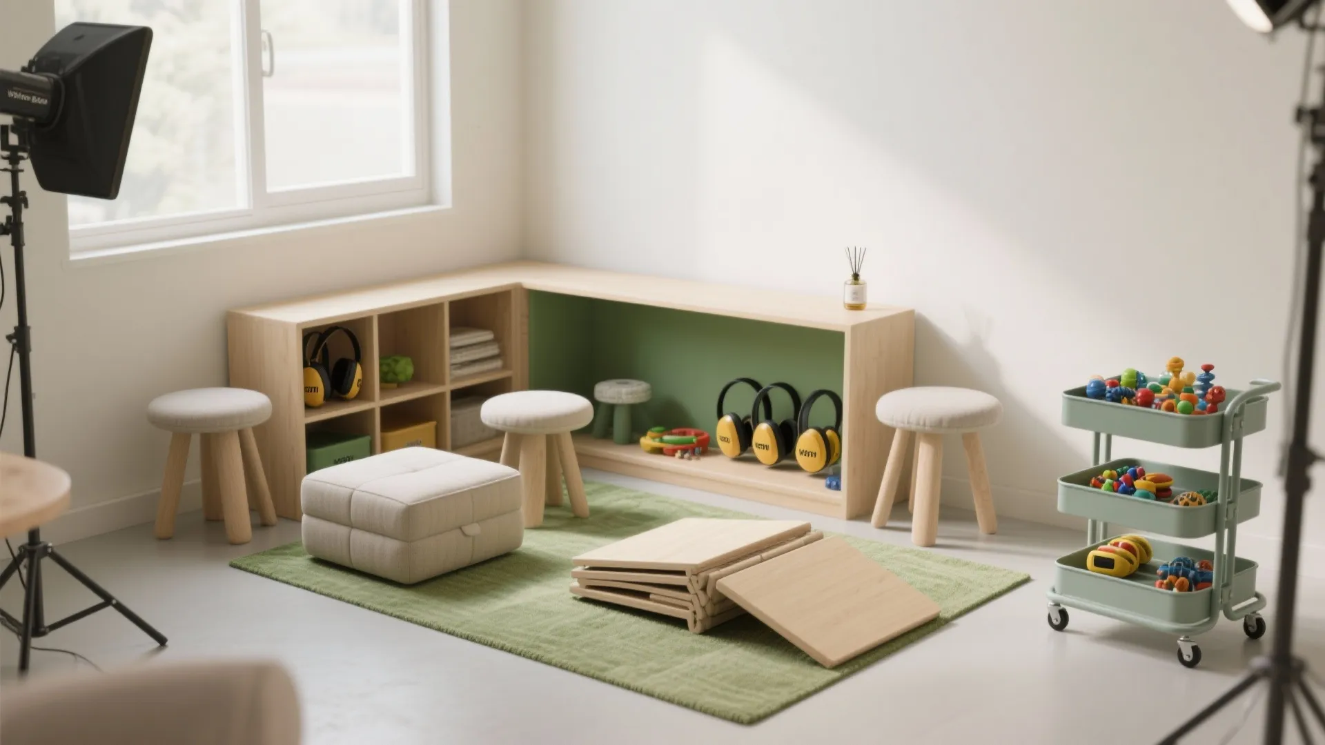 Multi-Use Furniture and Quick-Change Zoning