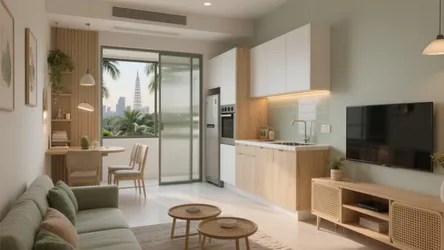 1 BHK Flat in Mulund West: 5 Smart Design Ideas