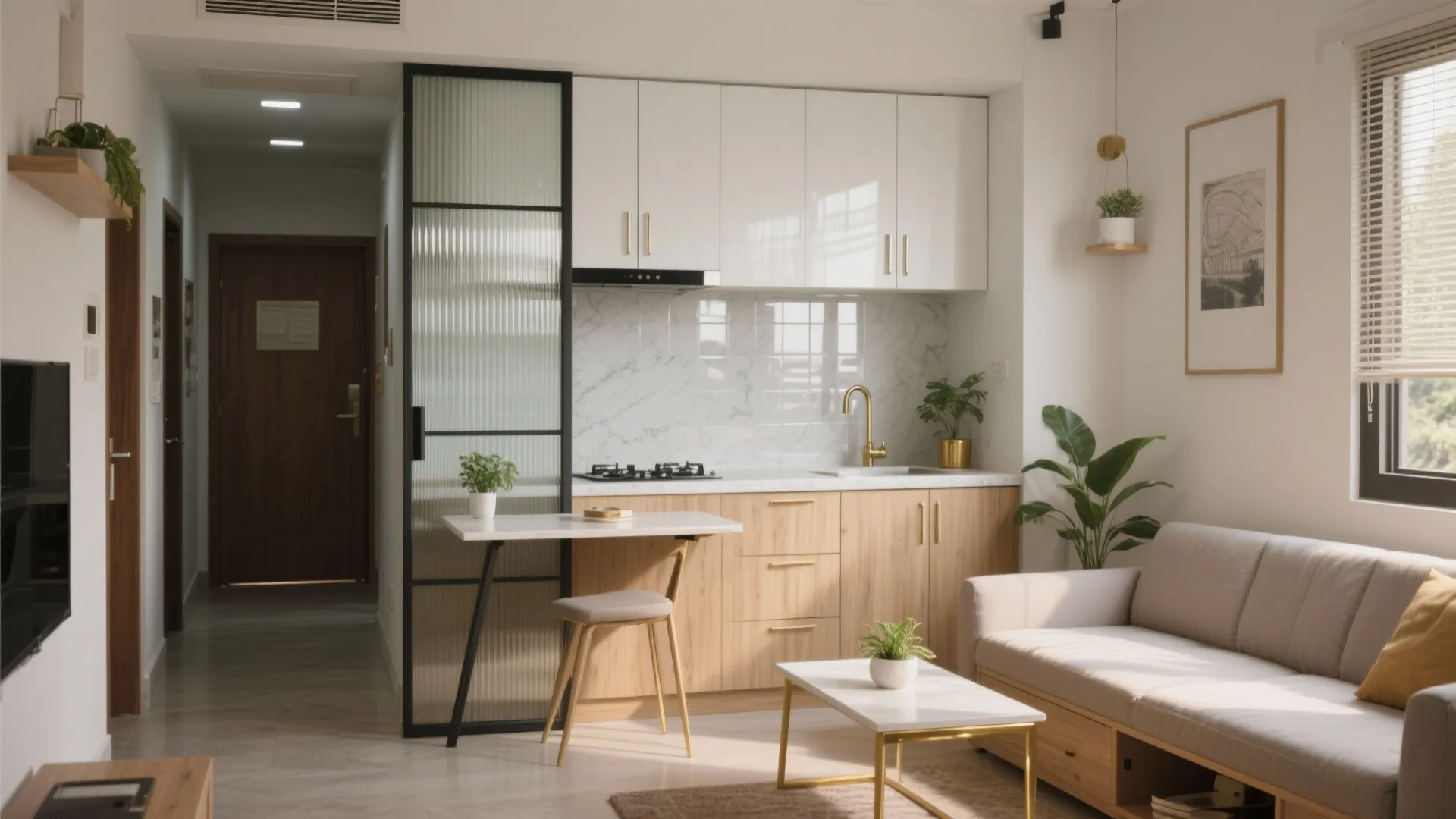 5 Design Ideas for a 1 BHK Flat in Mulund West: A senior interior designer’s small-space playbook for Mumbai homes—kitchen-first, budget-smart, and beautifully livable.