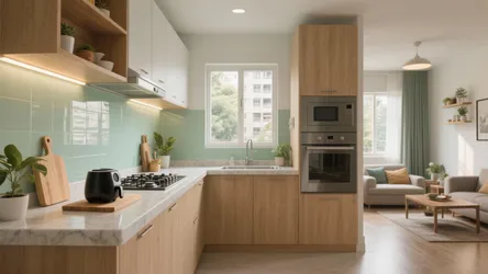 2 BHK Flat in Mulund West: 5 Smart Kitchen Design Ideas
