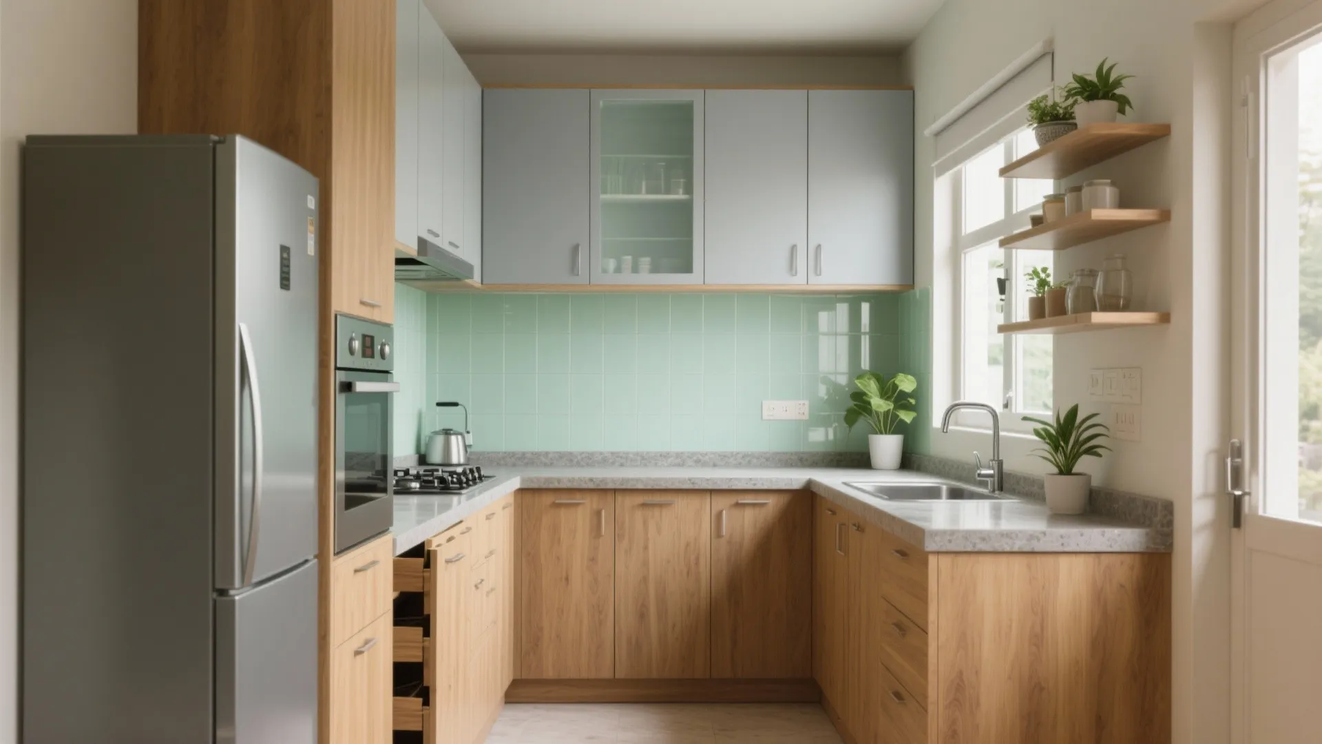 2 BHK Flat in Mulund: 5 Smart Kitchen Design Ideas: Small-space, big impact—my 5 data-backed ideas to elevate a 2 BHK flat in Mulund