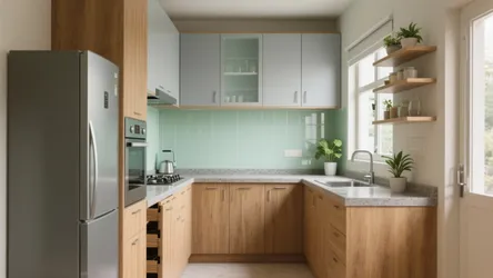 2 BHK Flat in Mulund: 5 Smart Kitchen Design Ideas