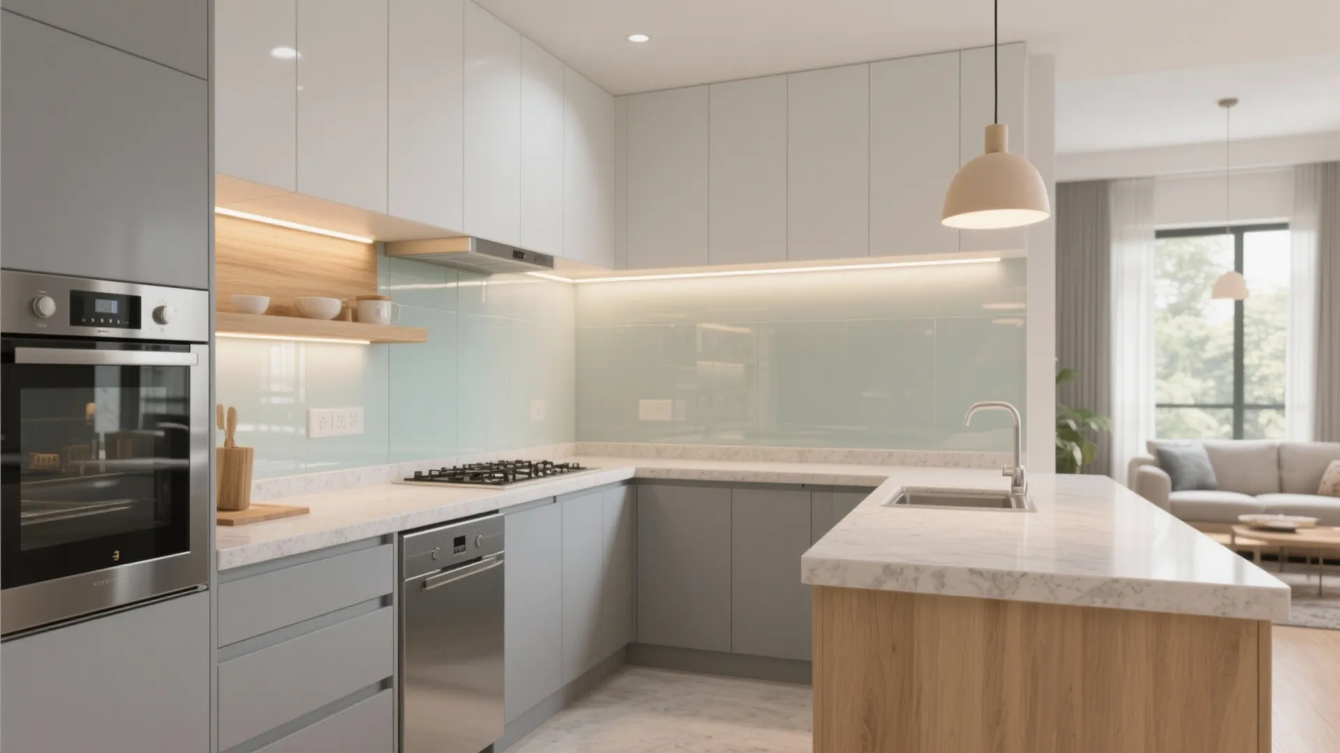 3 BHK Flats in Mulund West: 5 Smart Kitchen Design Ideas: Real designer tips to make your Mulund West 3BHK feel bigger, brighter, and brilliantly functional