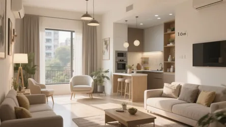 5 Interior Design Ideas for 1 BHK Flat in Mumbai