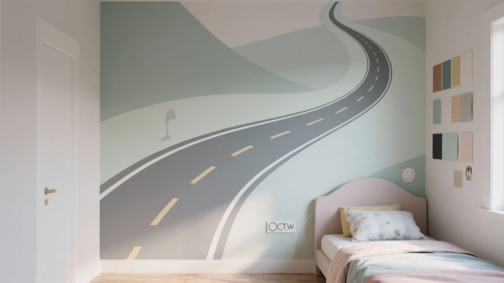 5. Graphic Wall Treatments Without Going Overboard