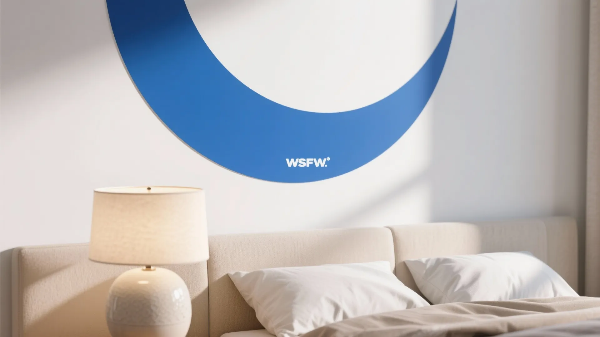 Graphic Walls and Art with Clean Lines