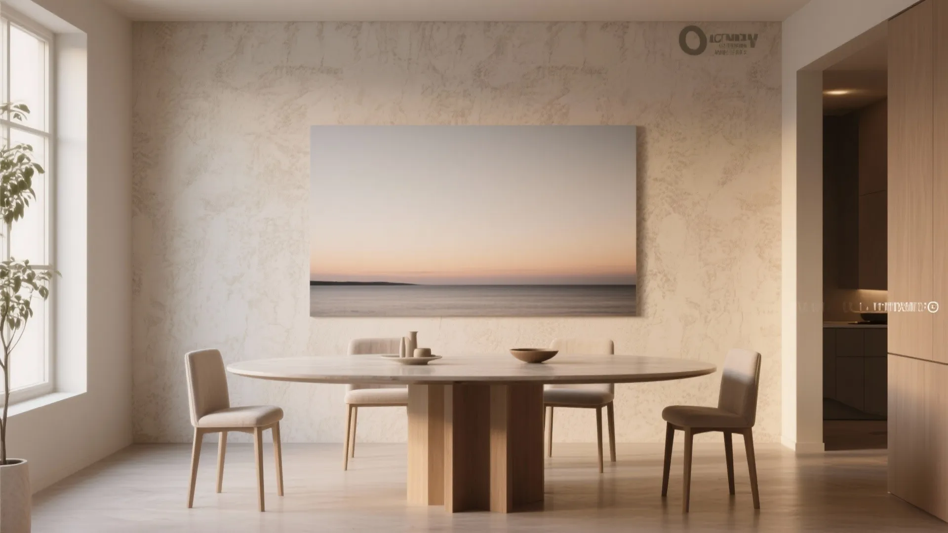 5. Statement mural or wallpaper panel