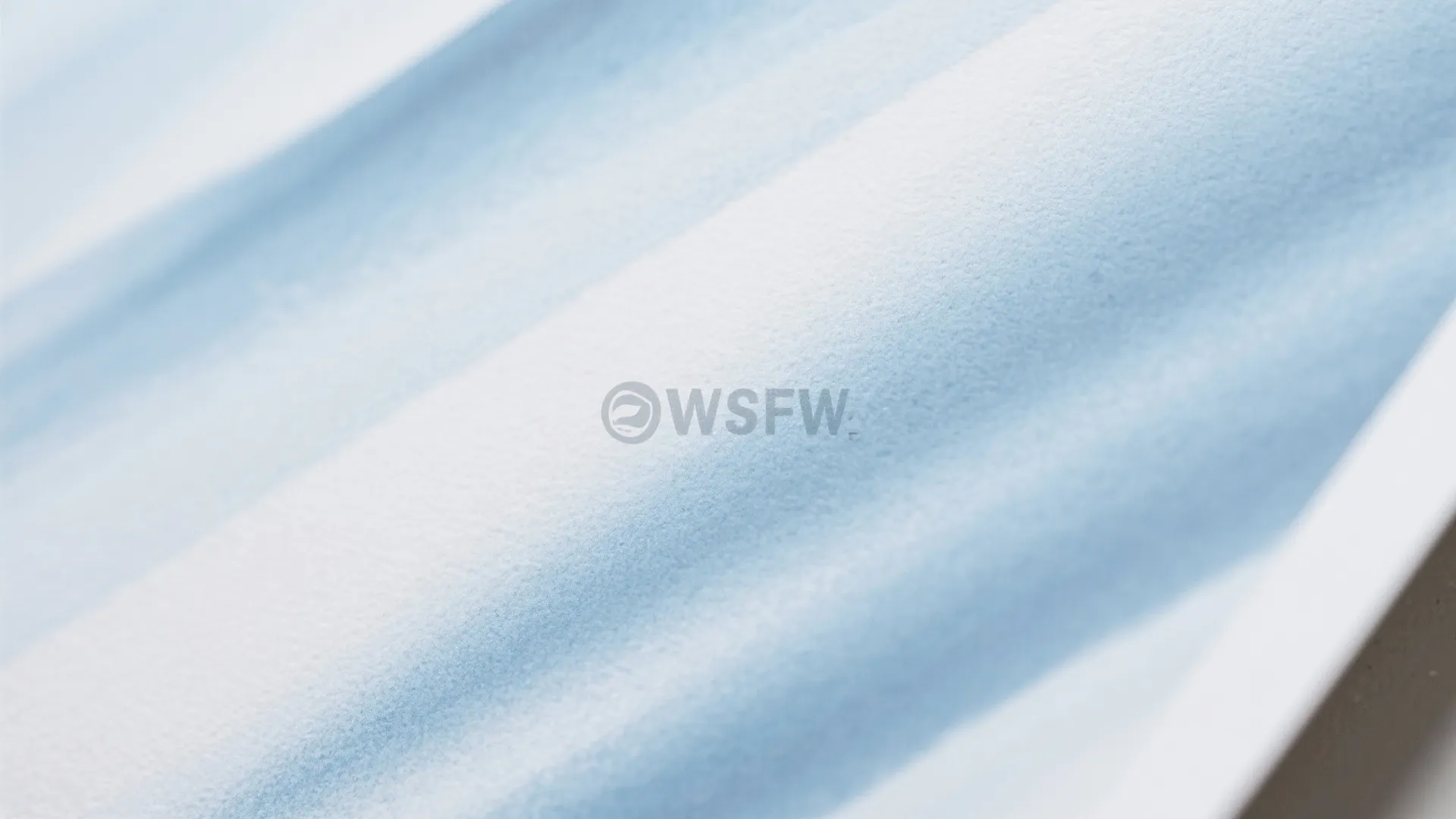 Dreamy mural, light blue base