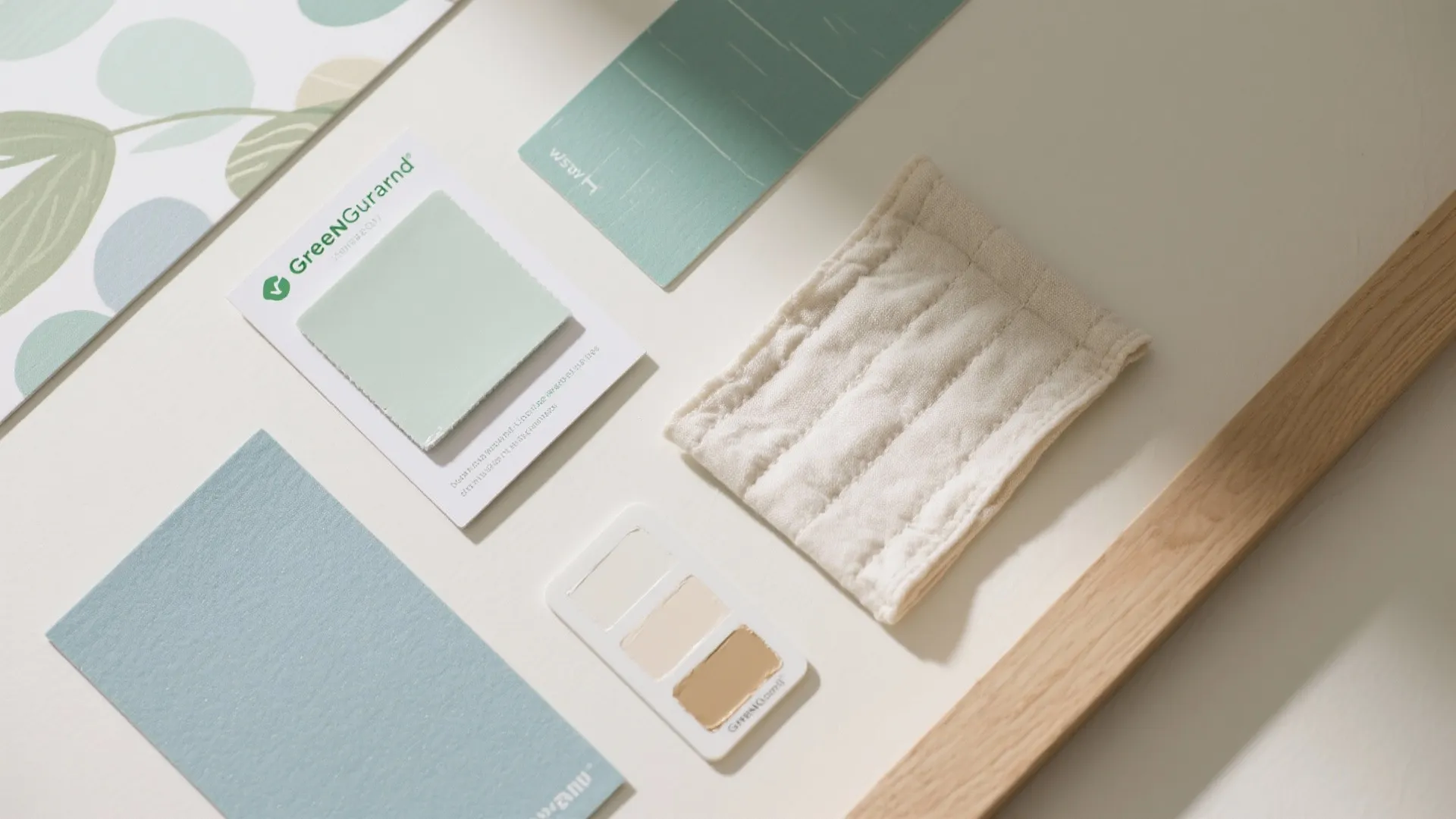 Statement wall: peel-and-stick mural or fabric panel