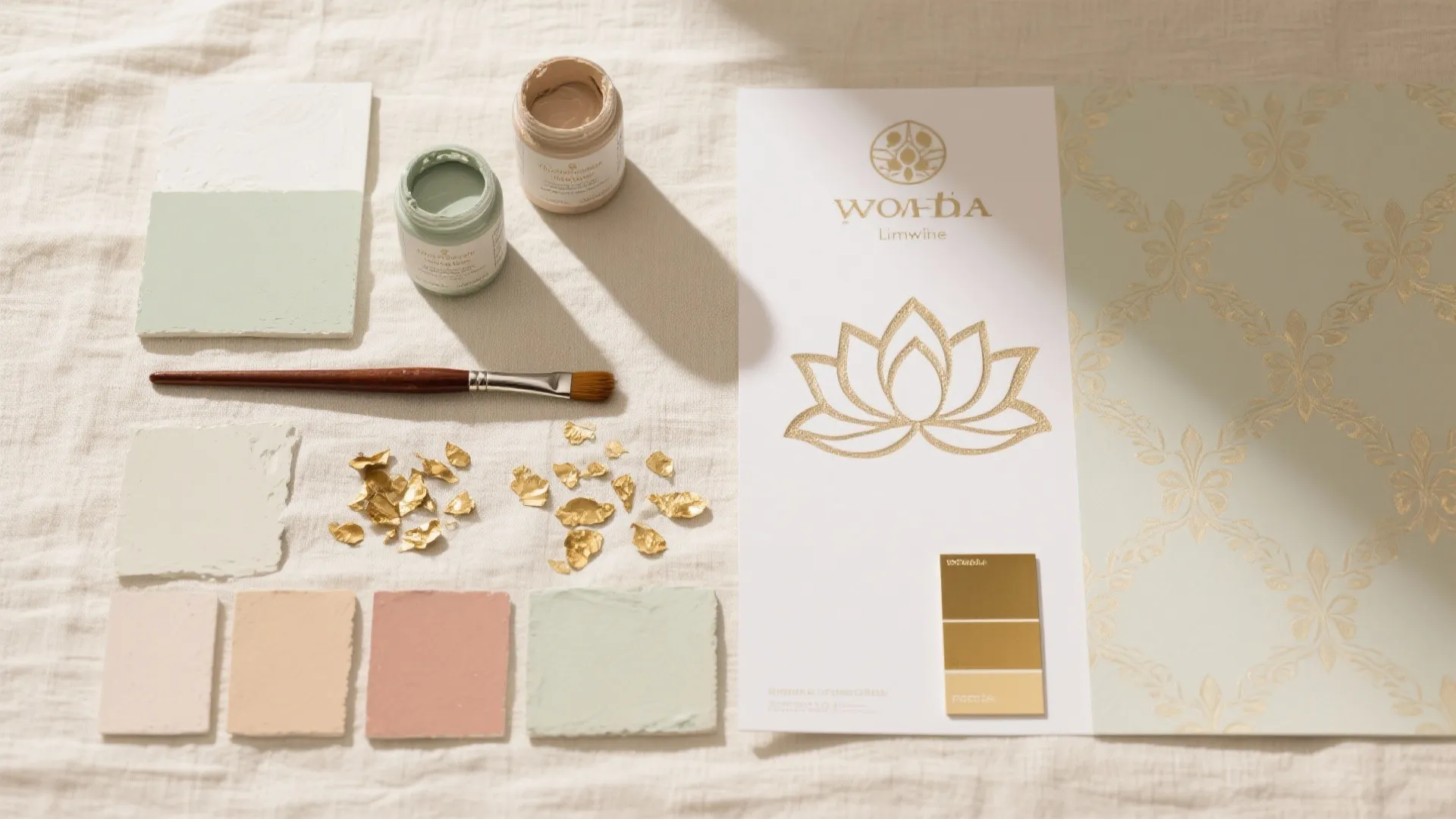 Hand-Painted Motifs and Sacred Murals