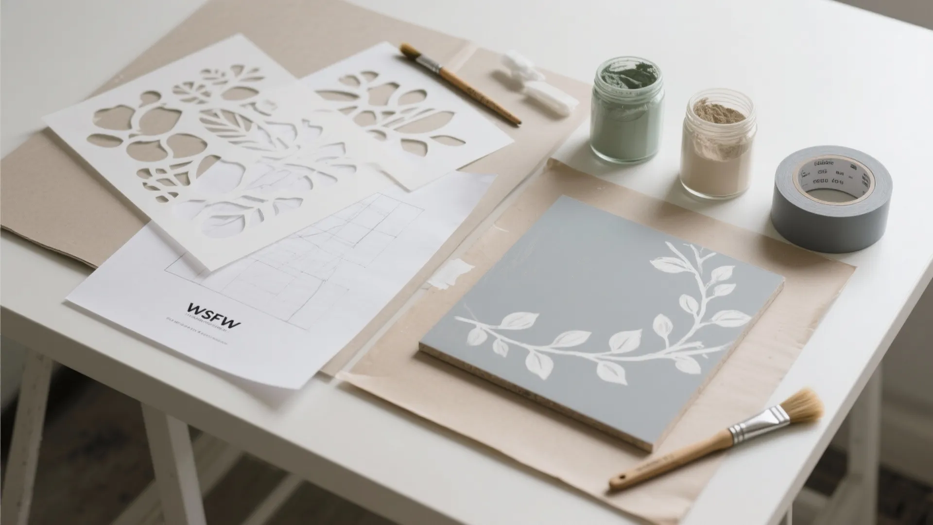 Hand-Painted Murals and Stencils: Storytelling Surfaces