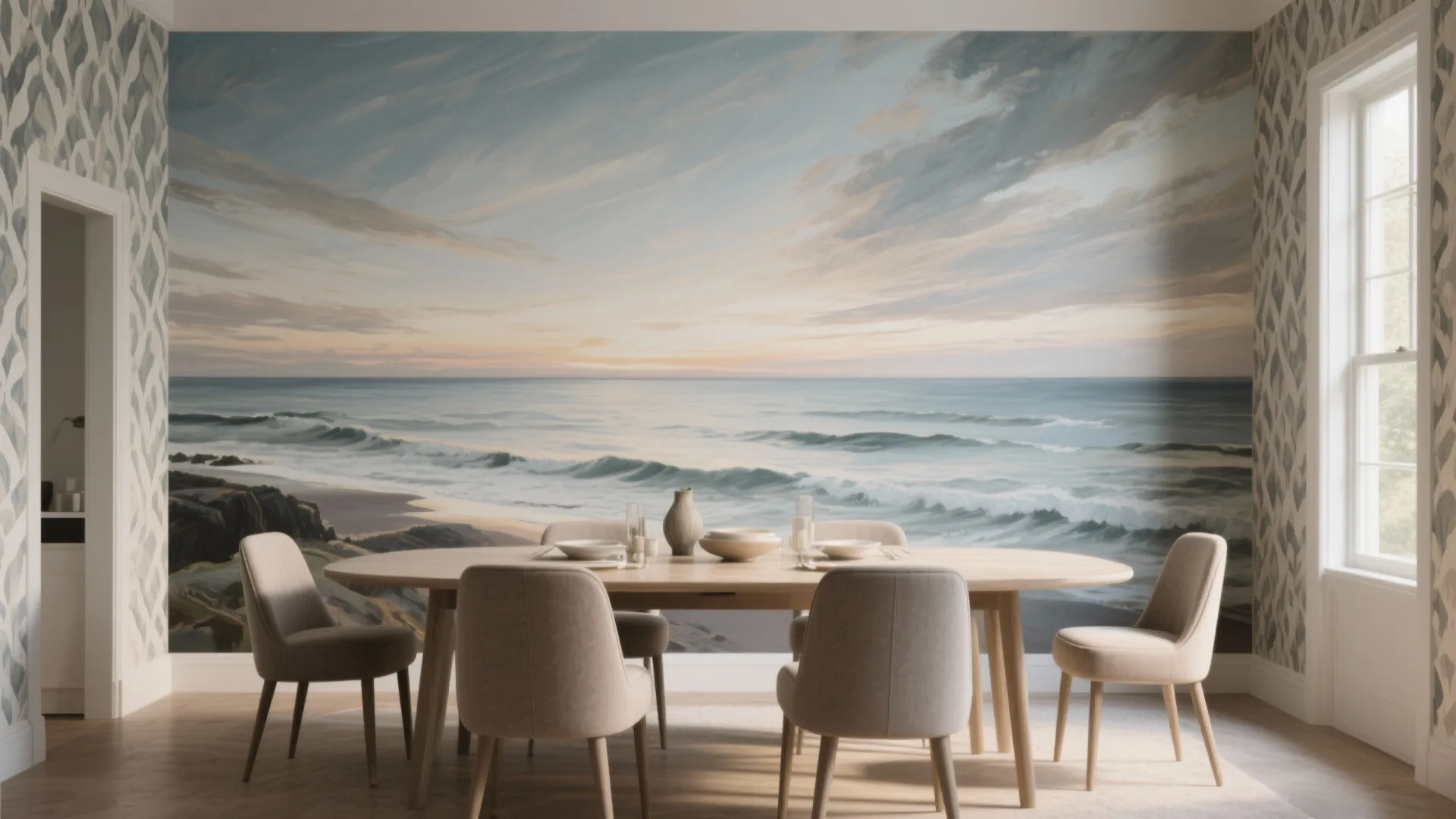 Mural or Bold Wallpaper