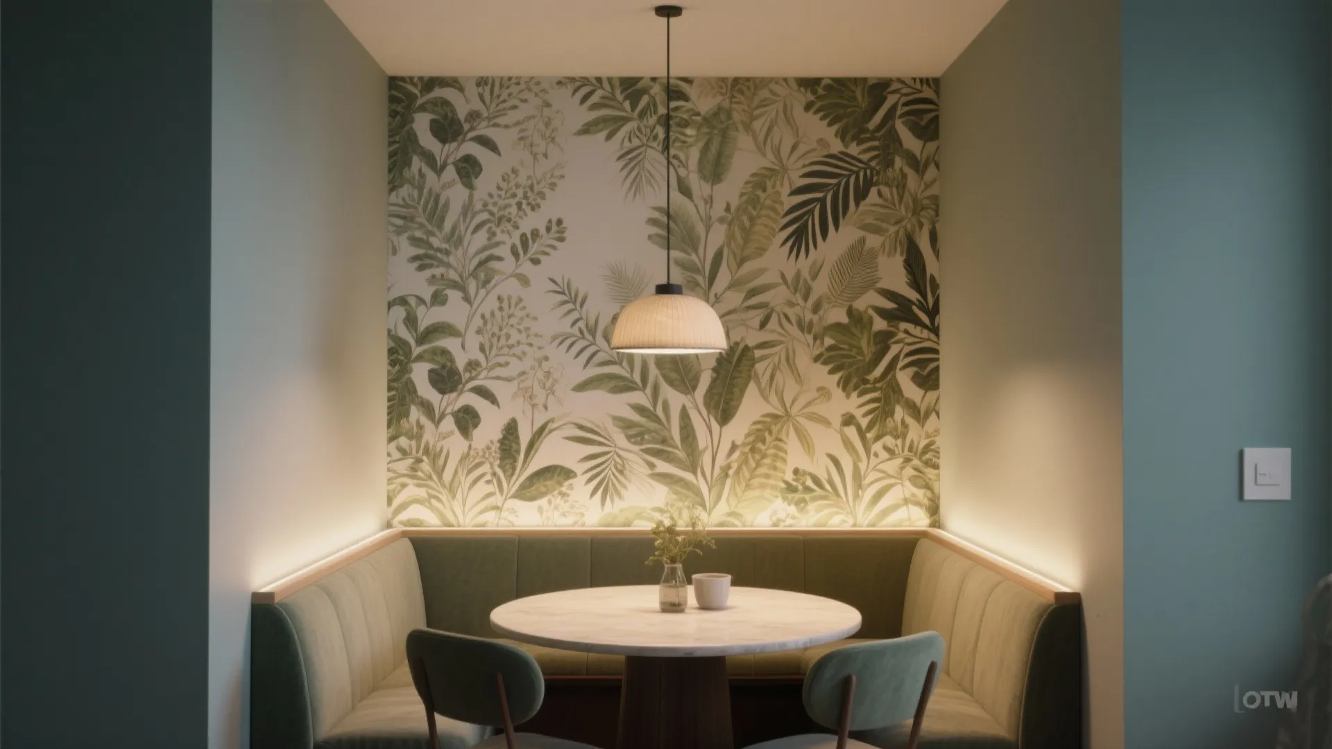 Tips 5: Murals, removable wallpaper, or artful faux finishes