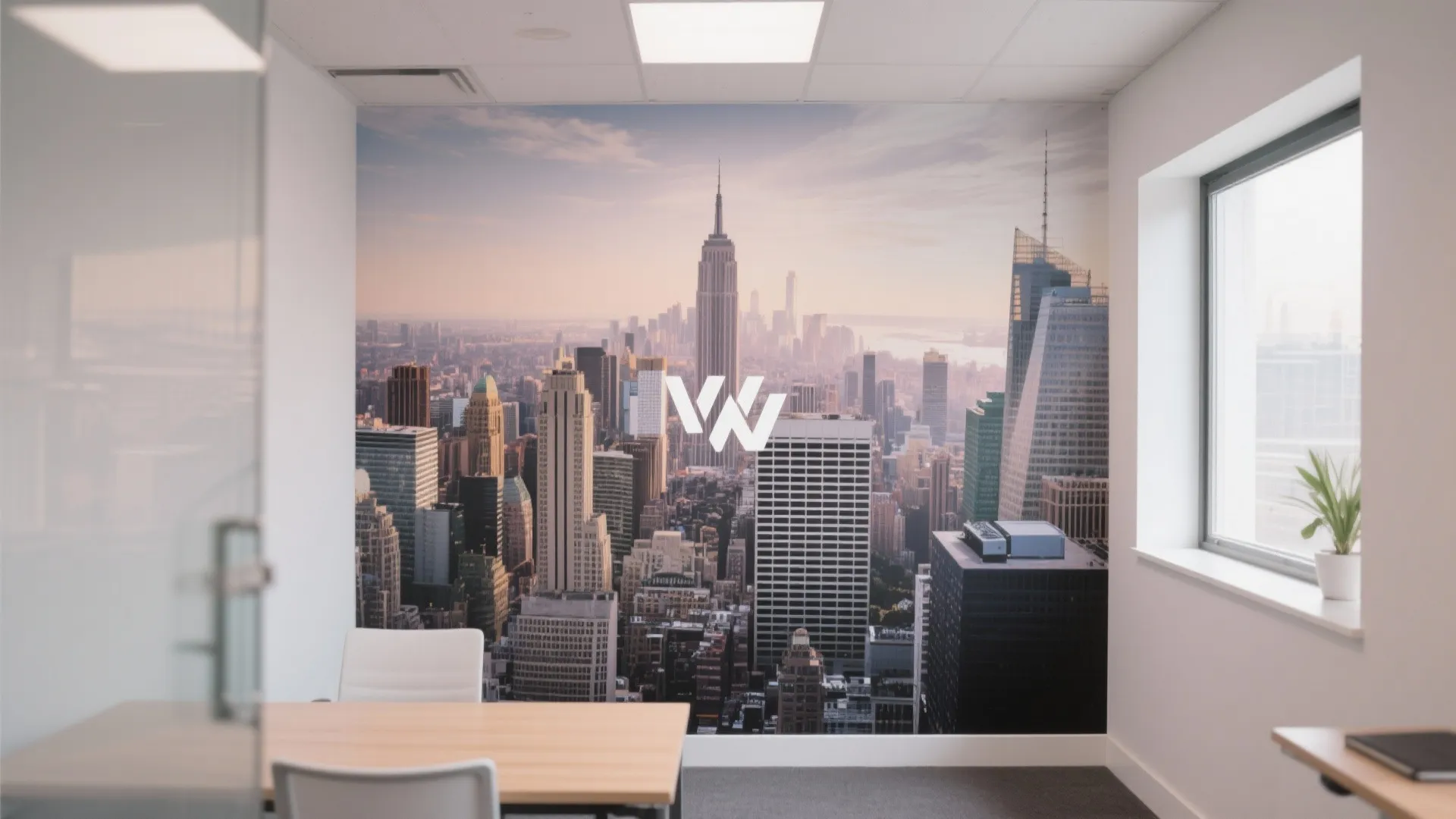 9. Mural-Style Wallpaper