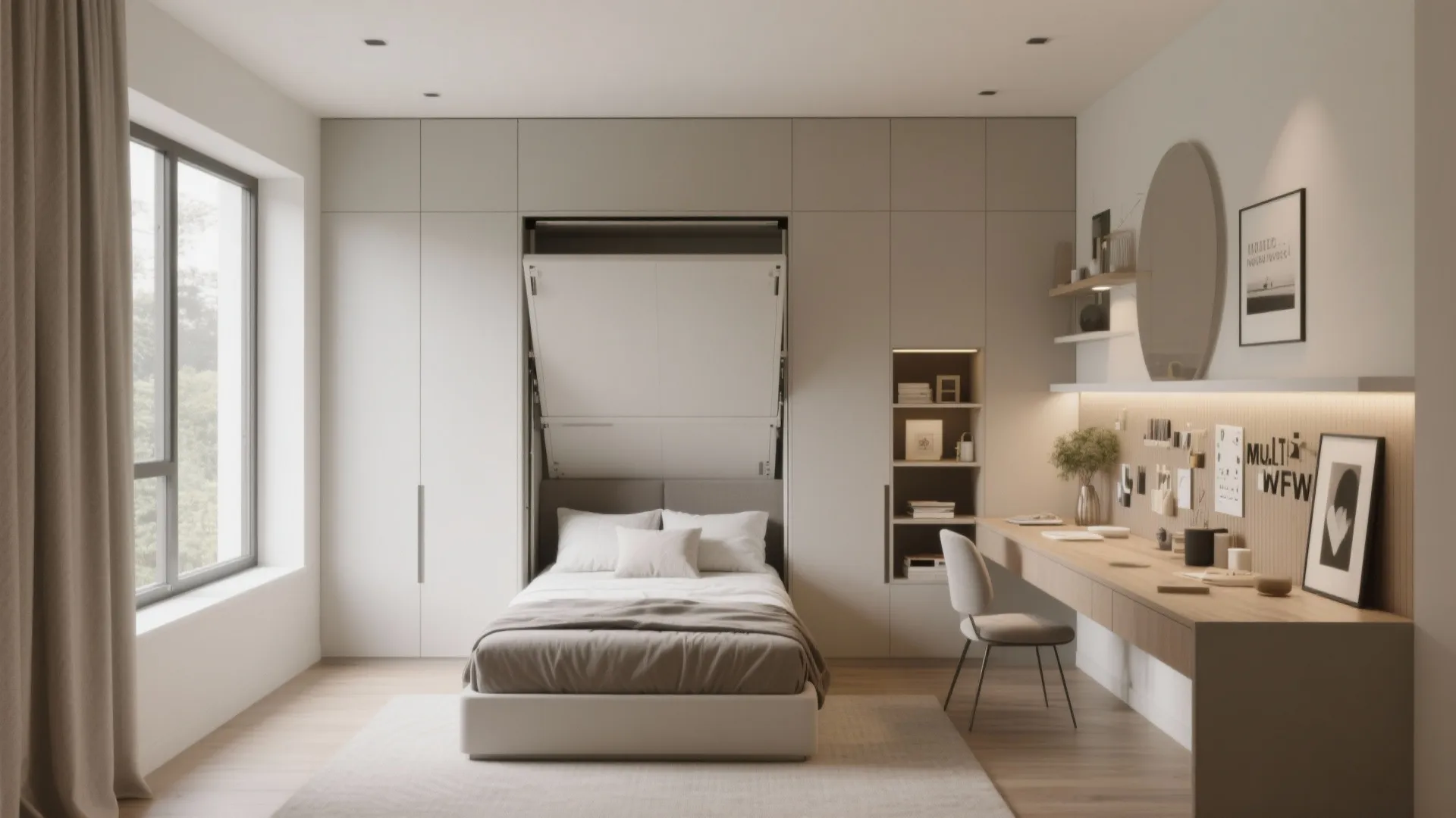 Transformable Murphy Bed