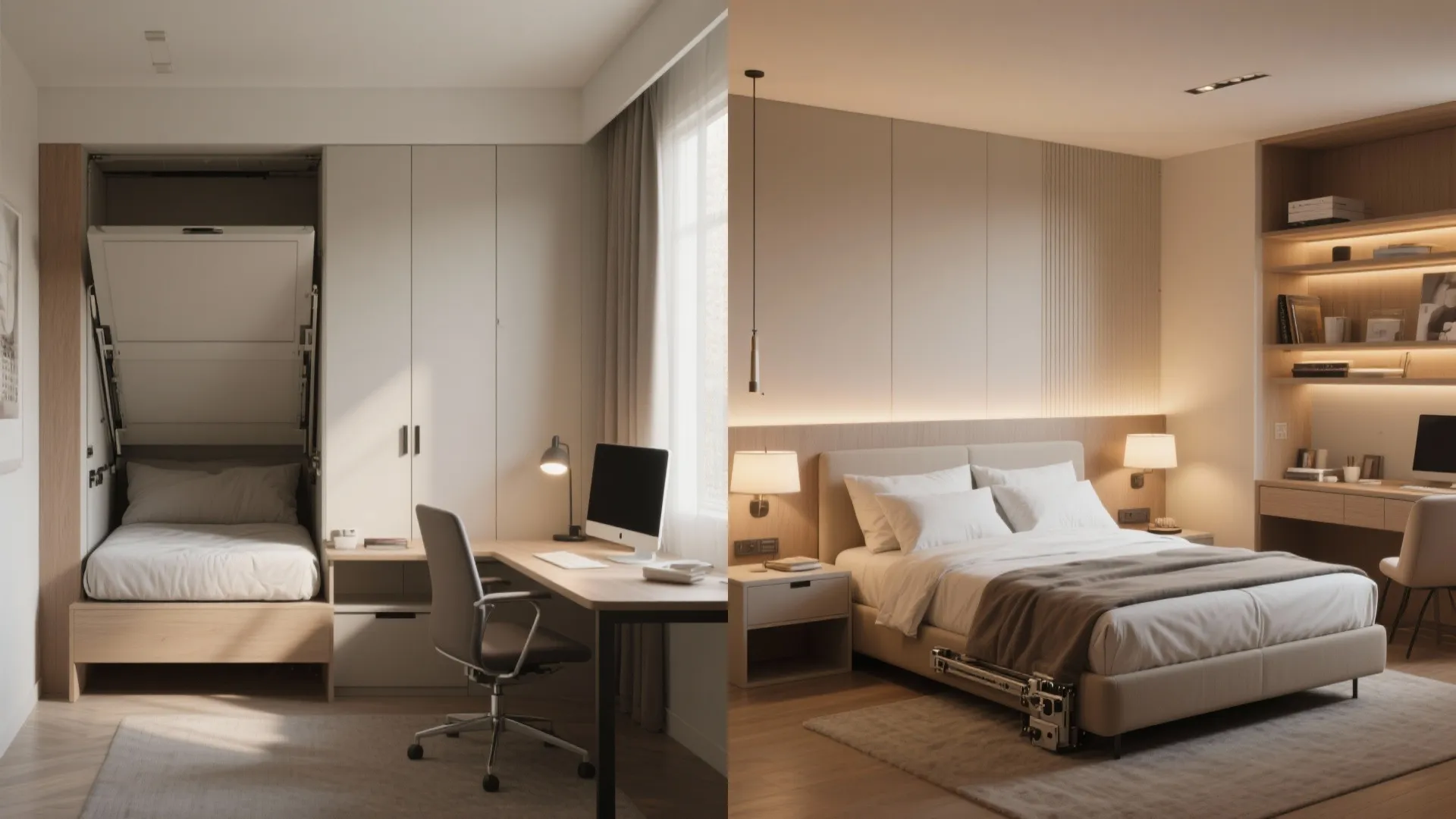 4. Convertible guest room / home office