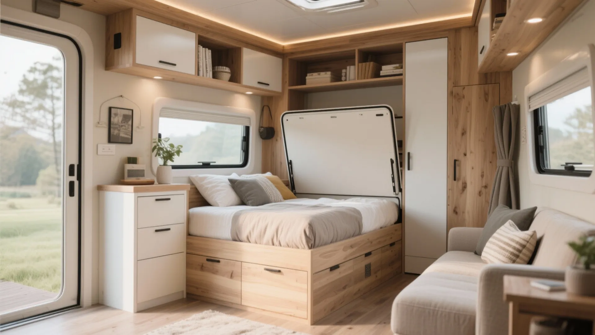 Small Camper With Murphy Bed: Design Ideas and Space-Saving Tips