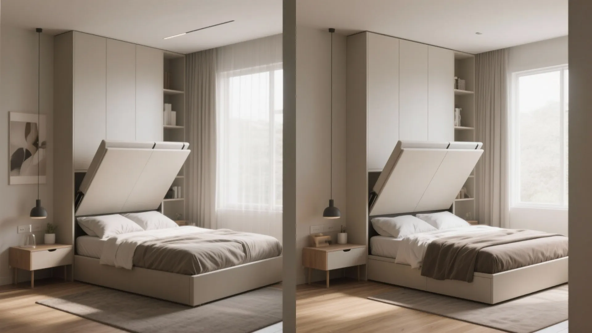 8. Wall Bed (Murphy Bed)