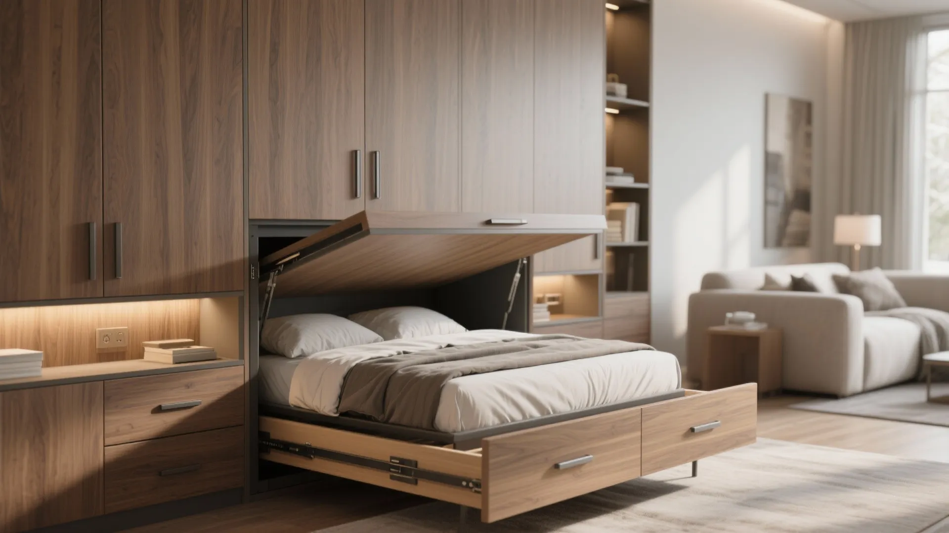 3. Deep Closet and Murphy Bed Combo