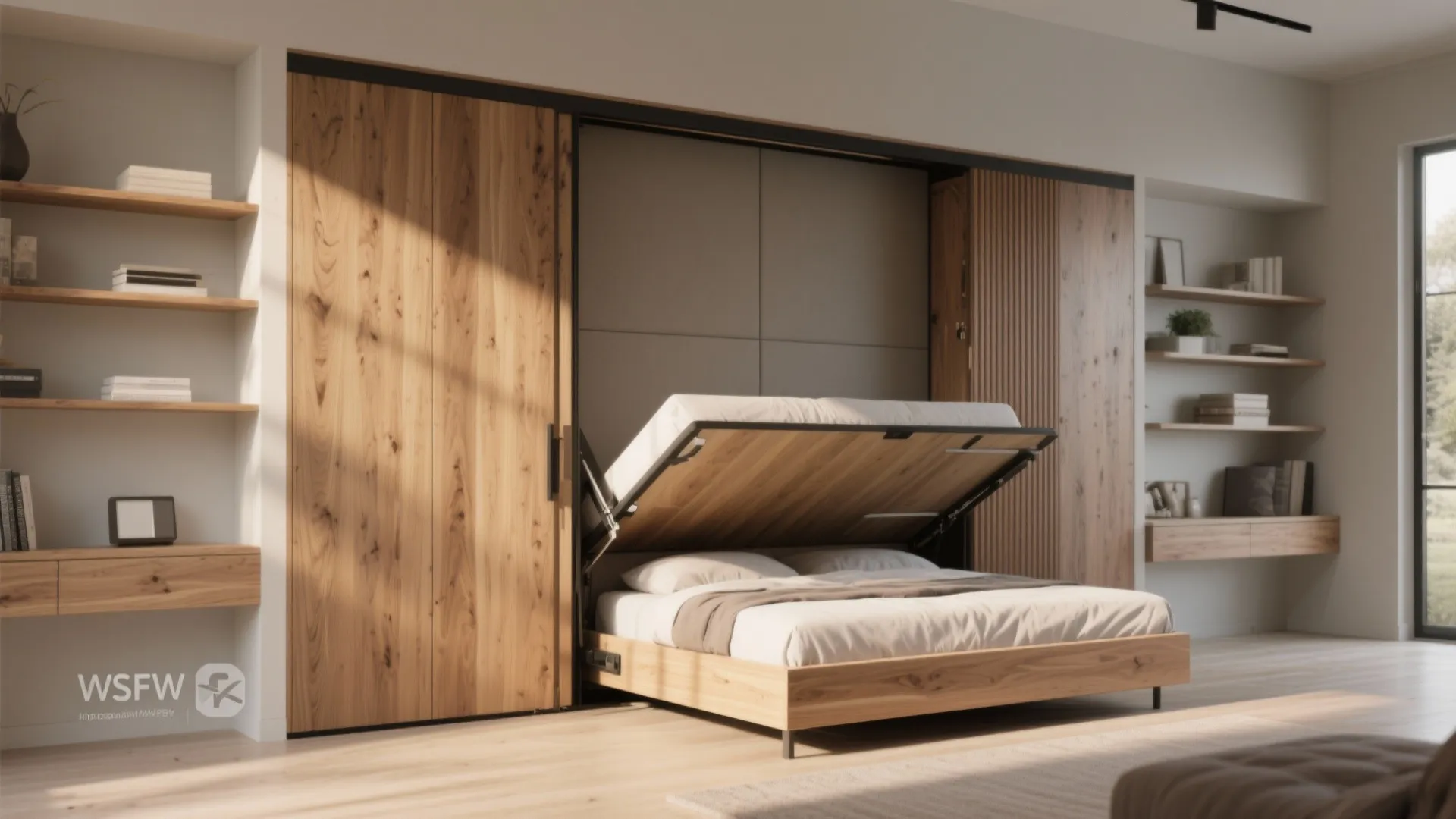 Tip 6: Wall-Mounted Foldable Beds