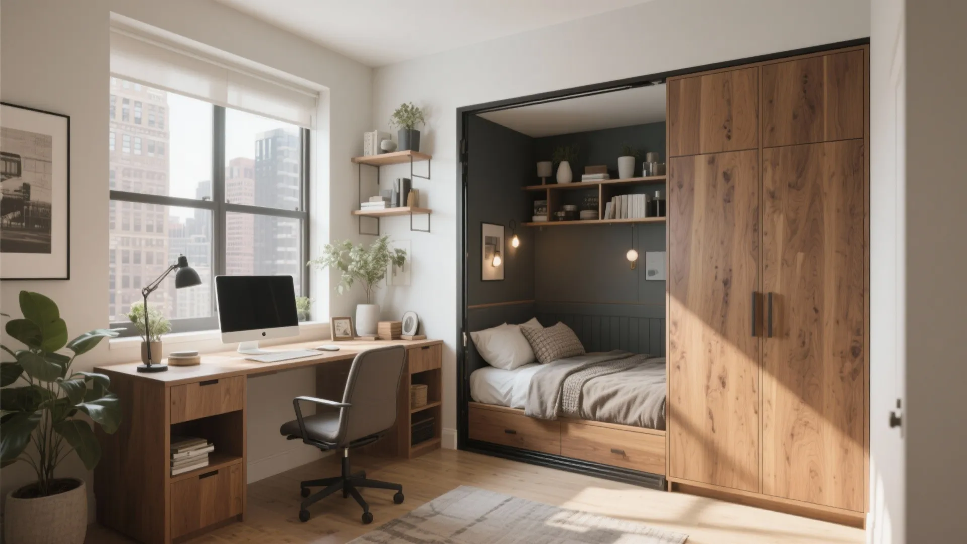 10 Office with Murphy Bed Ideas