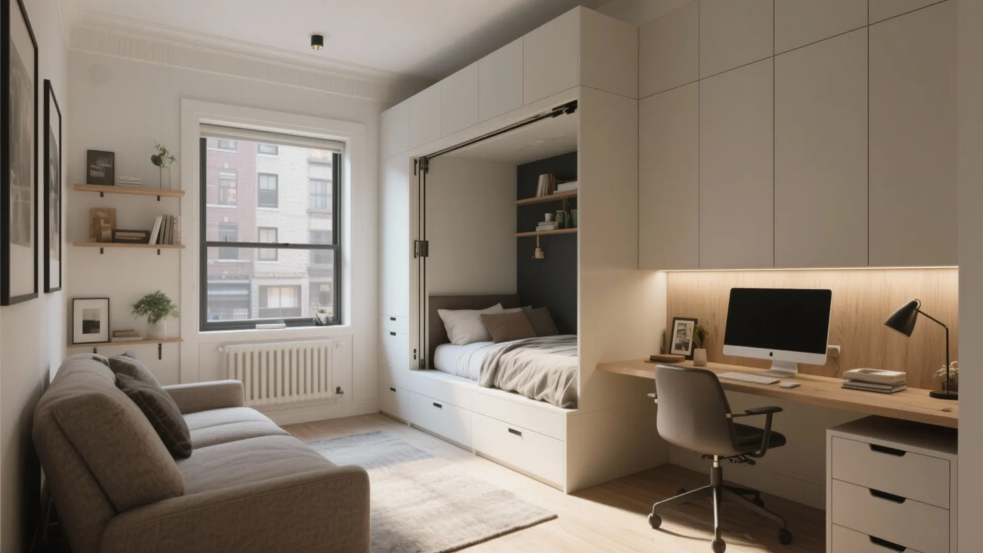 10 Murphy Bed Office Ideas for Small Spaces