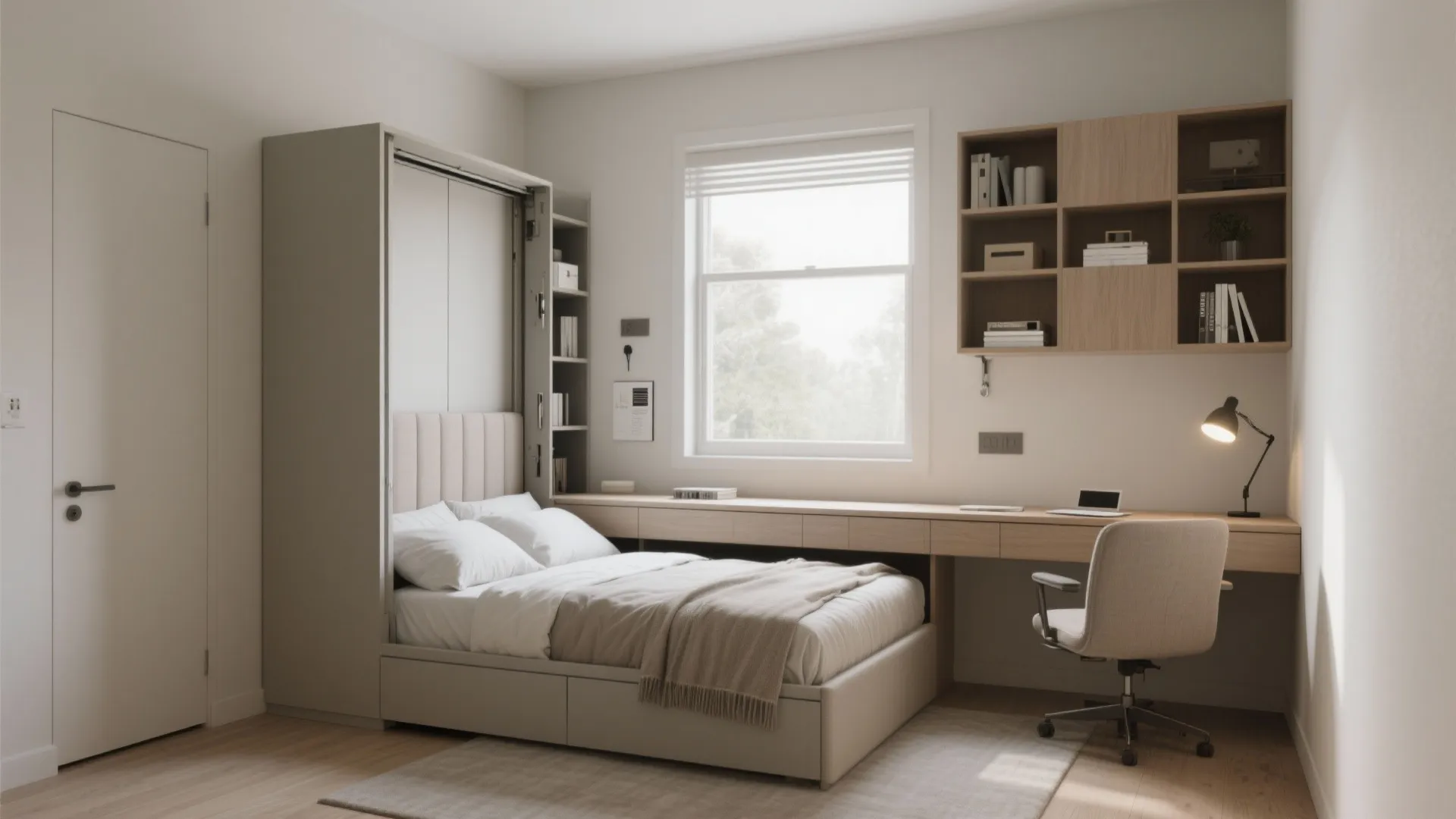 4. Flexible bedroom setups for mixed uses