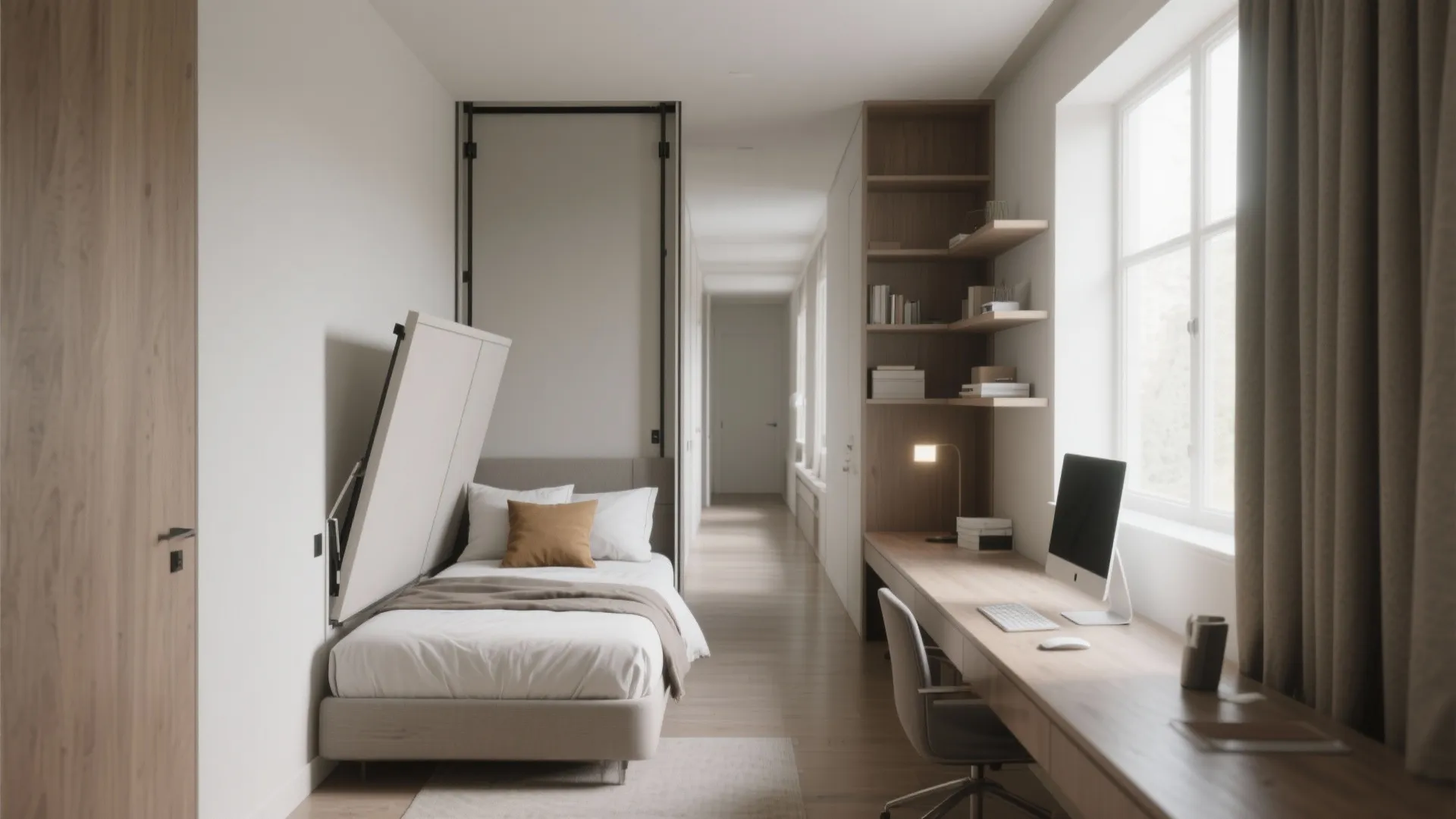 1. Zoning with multifunctional furniture