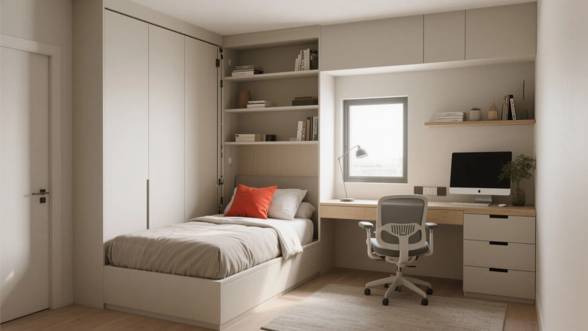 2. Flexible guest bedroom / home office