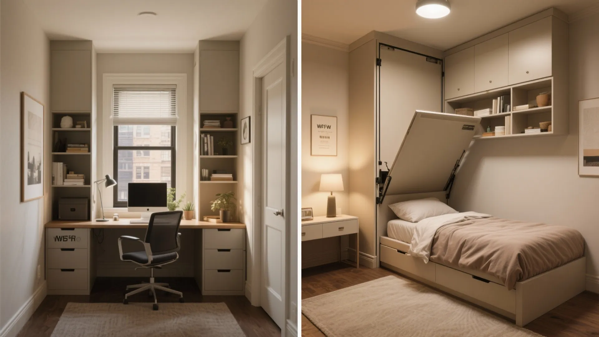 4. Multi-function furniture for guest-ready bedrooms