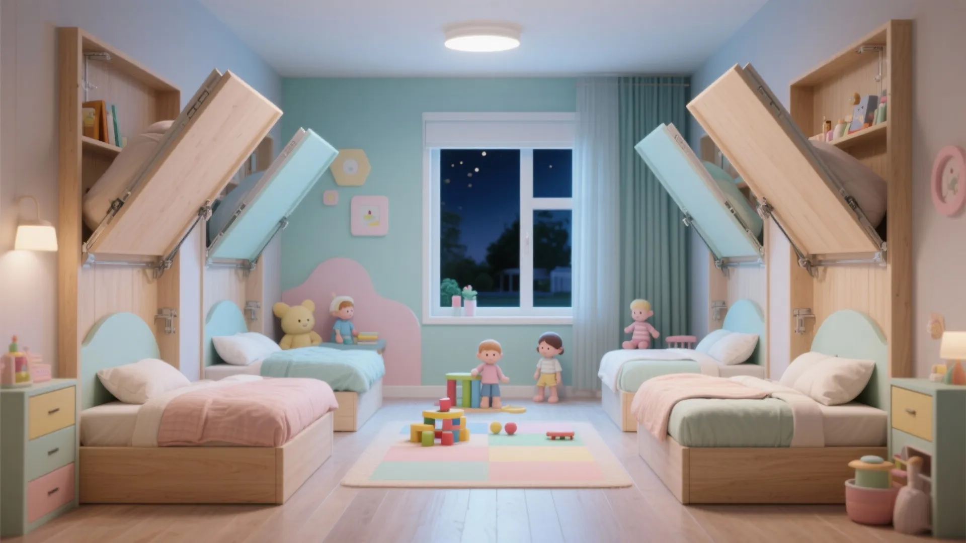 Idea 3: Fold-Down Wall Beds