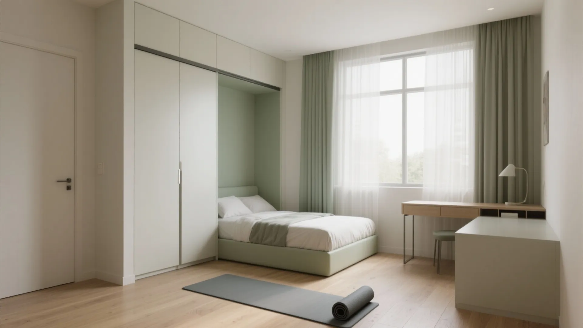 The Murphy Bed That Moonlights