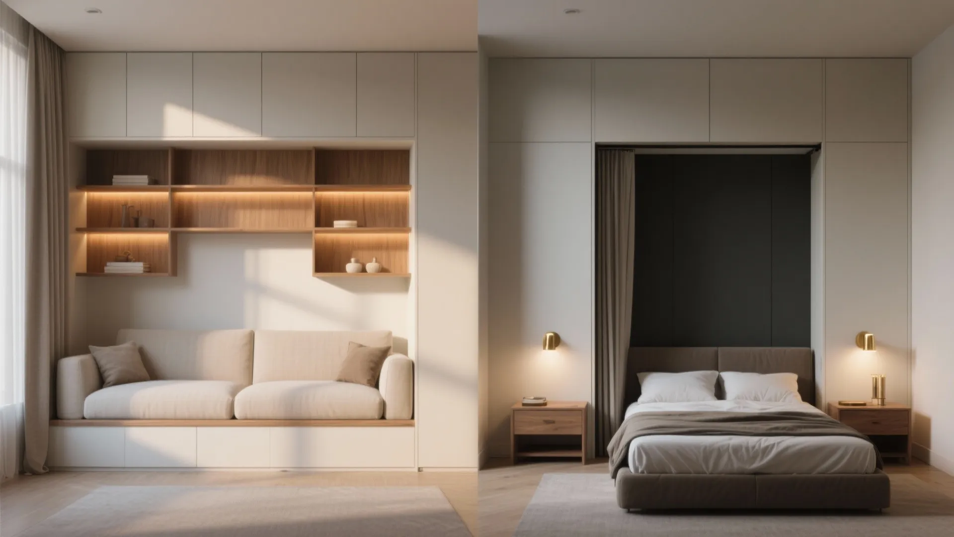 Murphy Walls: Fold-Down Beds with Benefits