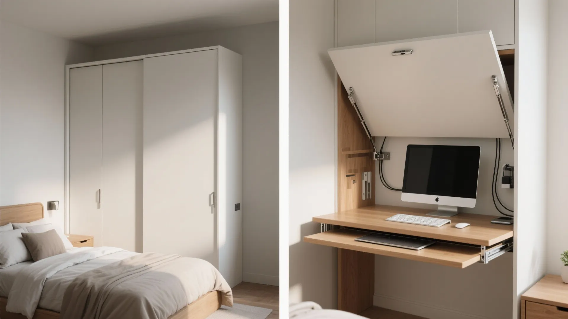 Bedroom and Office Ideas: 5 Smart Combos: Creative small-space bedroom and office ideas I’ve used in real projects