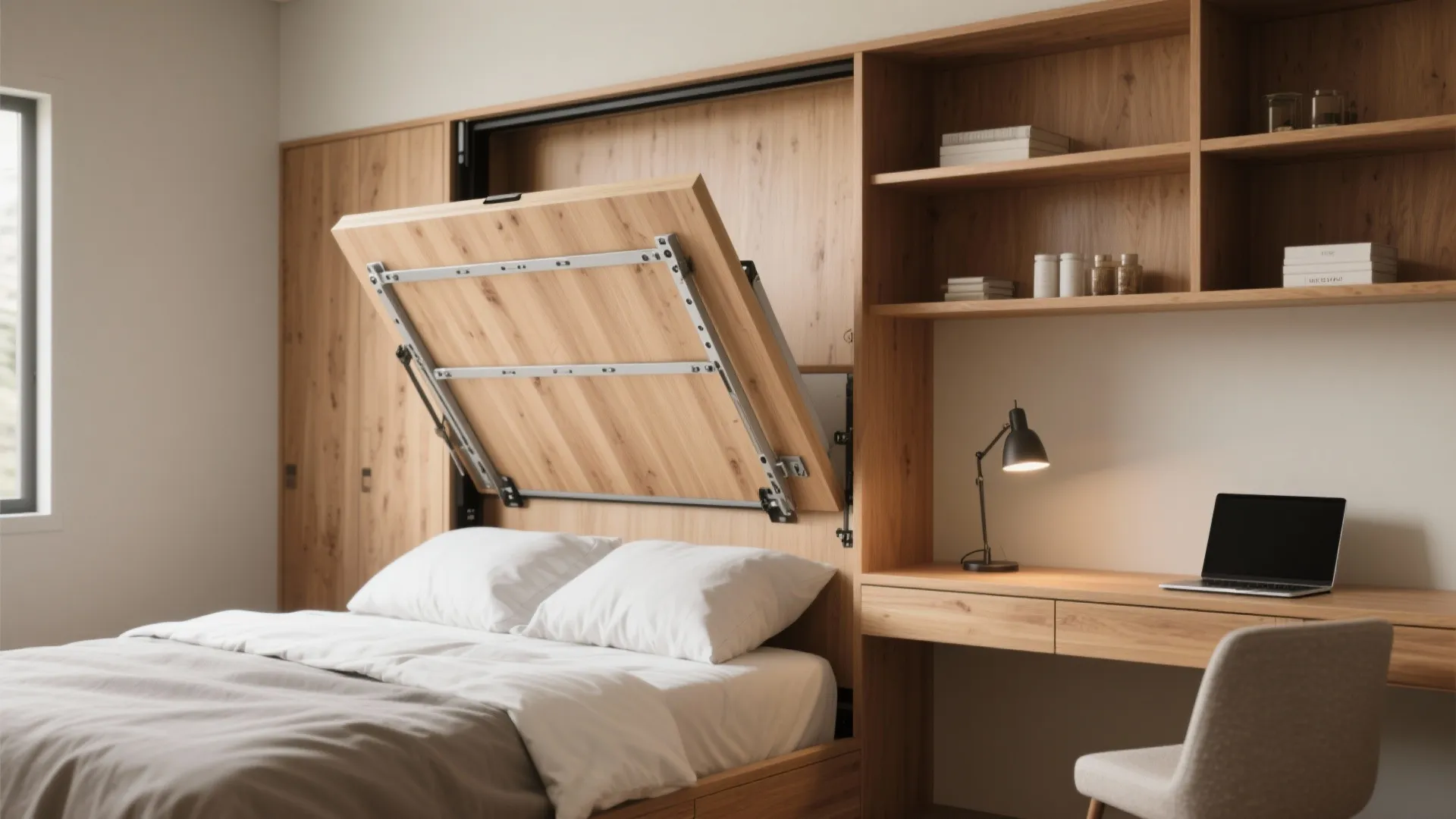 1. Fold-away furniture that actually works