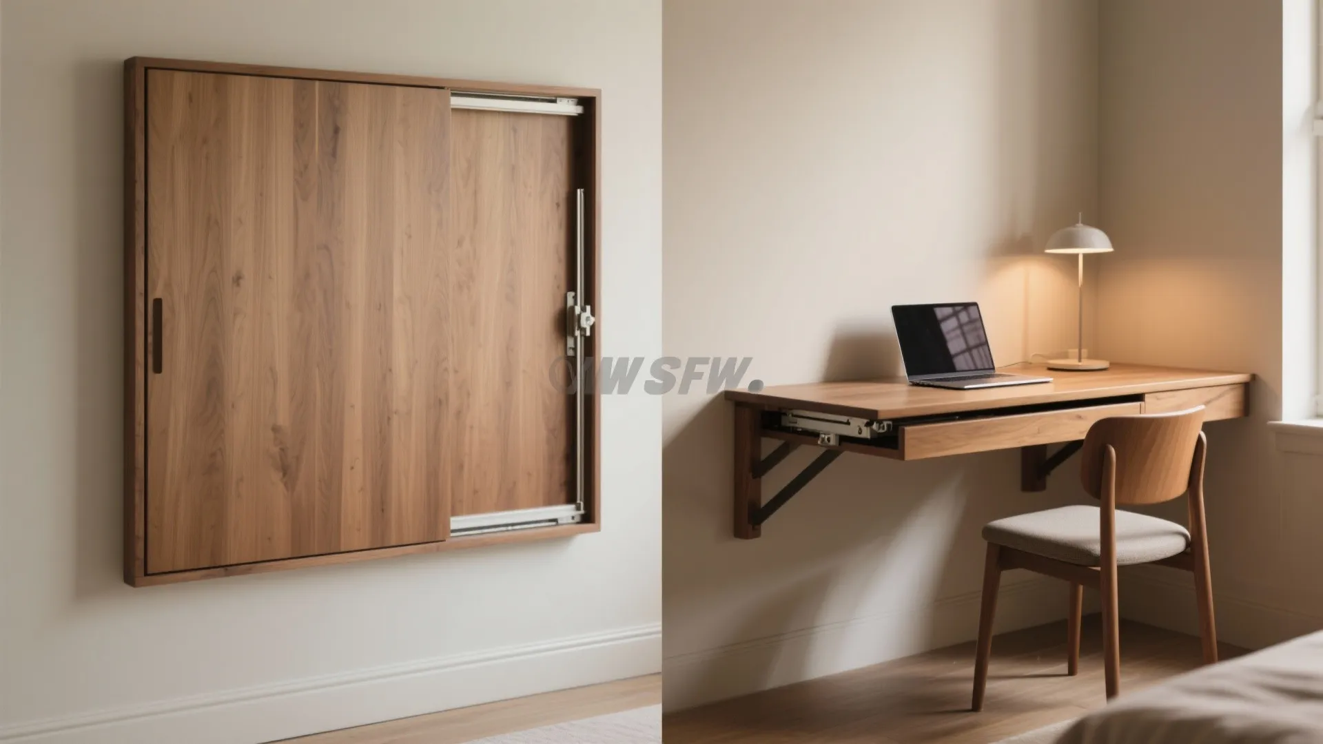 Folding Murphy Desk That Disappears