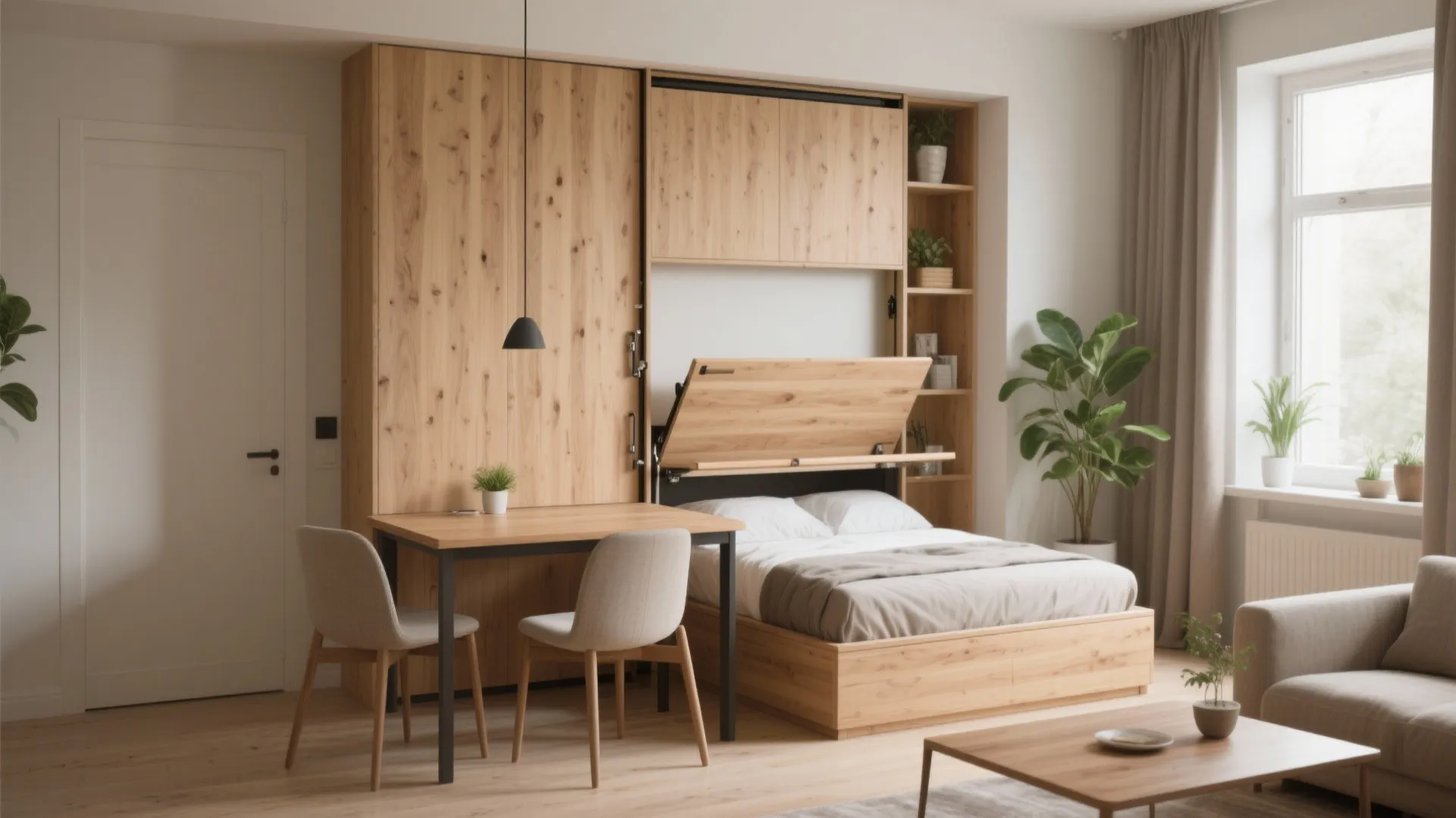 Murphy Bed Dining Room Table Ideas: 5 clever small-space solutions combining Murphy beds with dining tables