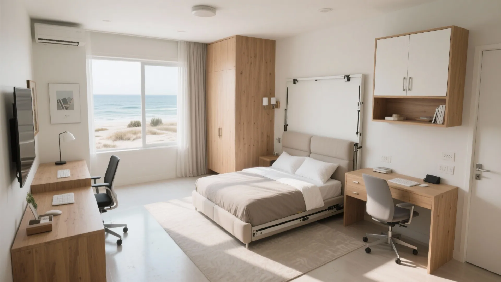 3. Flexible sleeping: Murphy beds and sofa sleepers