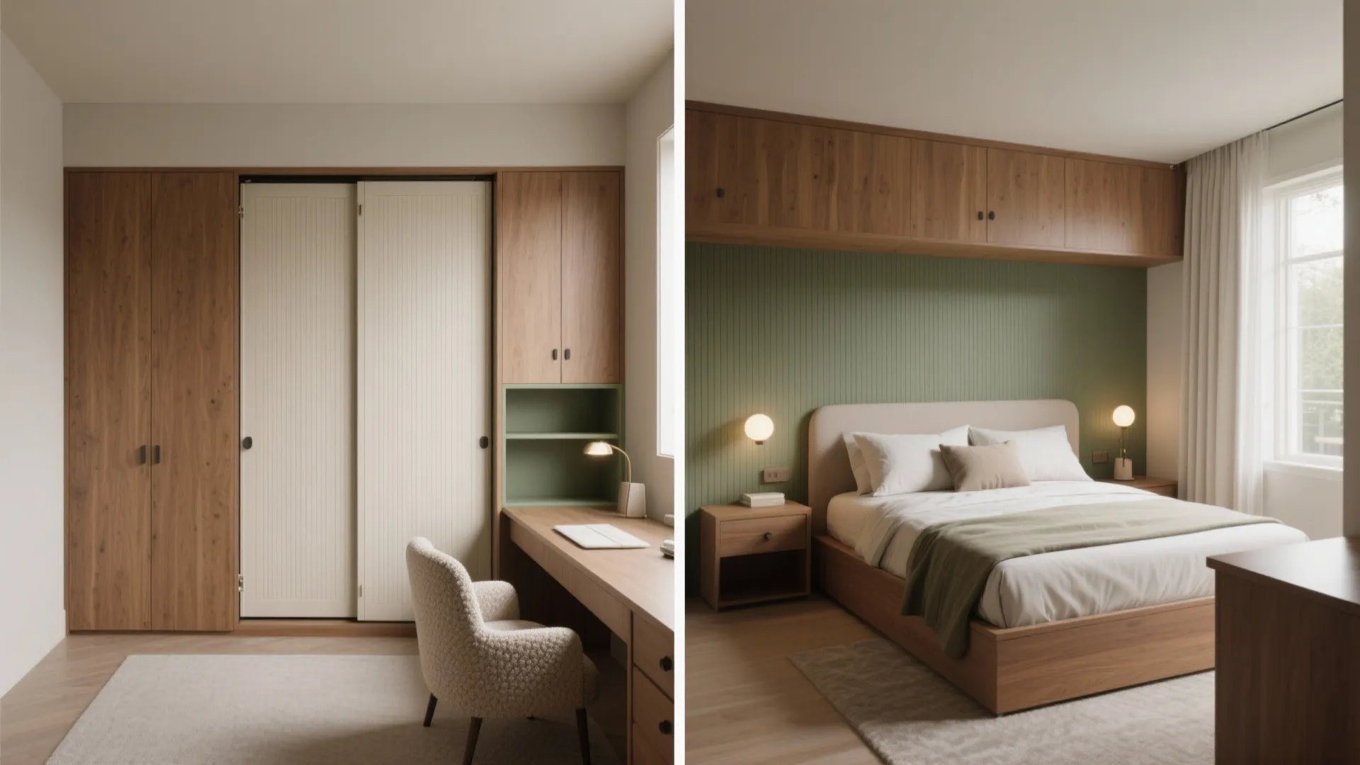 Storage‑Smart Guest Room/Home Office With a Murphy Bed