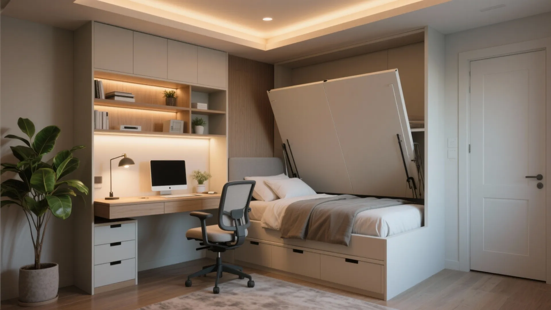 3. Flexible second bedroom / home office