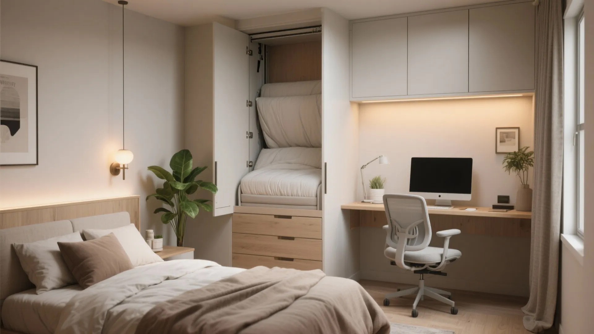 2. Flexible guest bedroom / home office